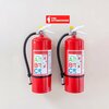 Fuel Stickers Fire Extinguisher Sticker: For Office, Commercial: Safety & Compliance: Hvy-Dty, 6''x2'', 20PK Z-462FIRE-20PK